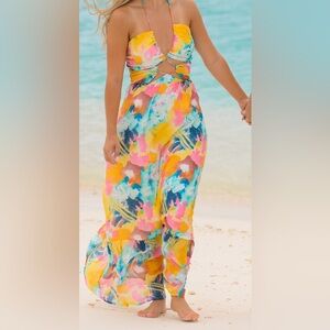 Lulu's Vibrant Multicolor Dress - LIKE NEW